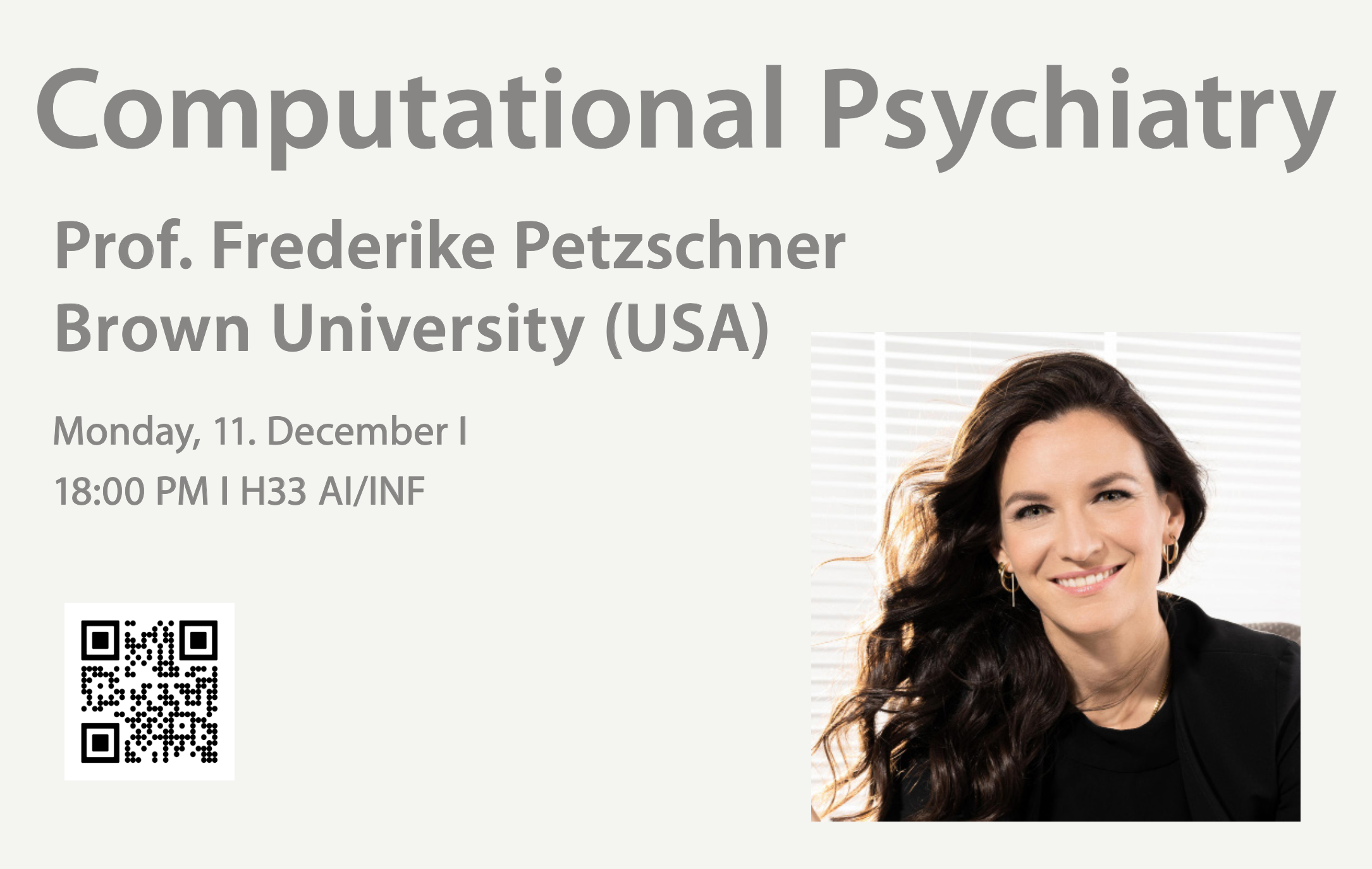 UBT Lecture Series - Prof. Dr. Petzschner Guest Lecture